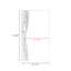 Miroir pleine grandeur rectangulaire en bois massif-919254215