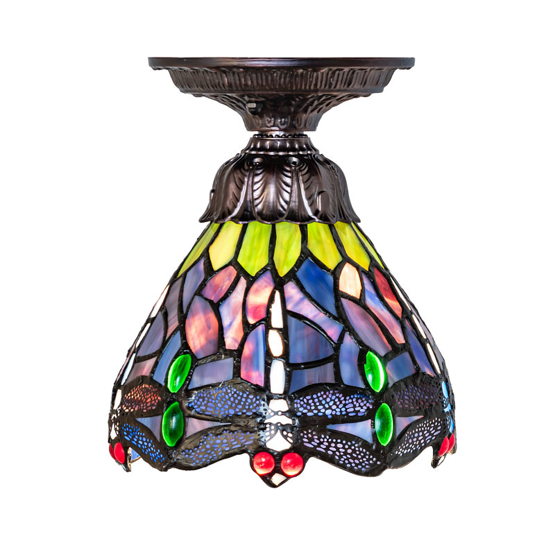 Plafonnier encastré 7 po Tiffany