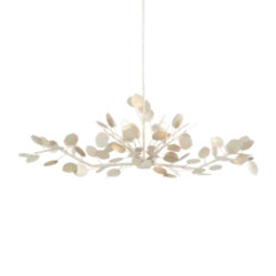Currey & Company Lunaria 6 - Light Chandelier
