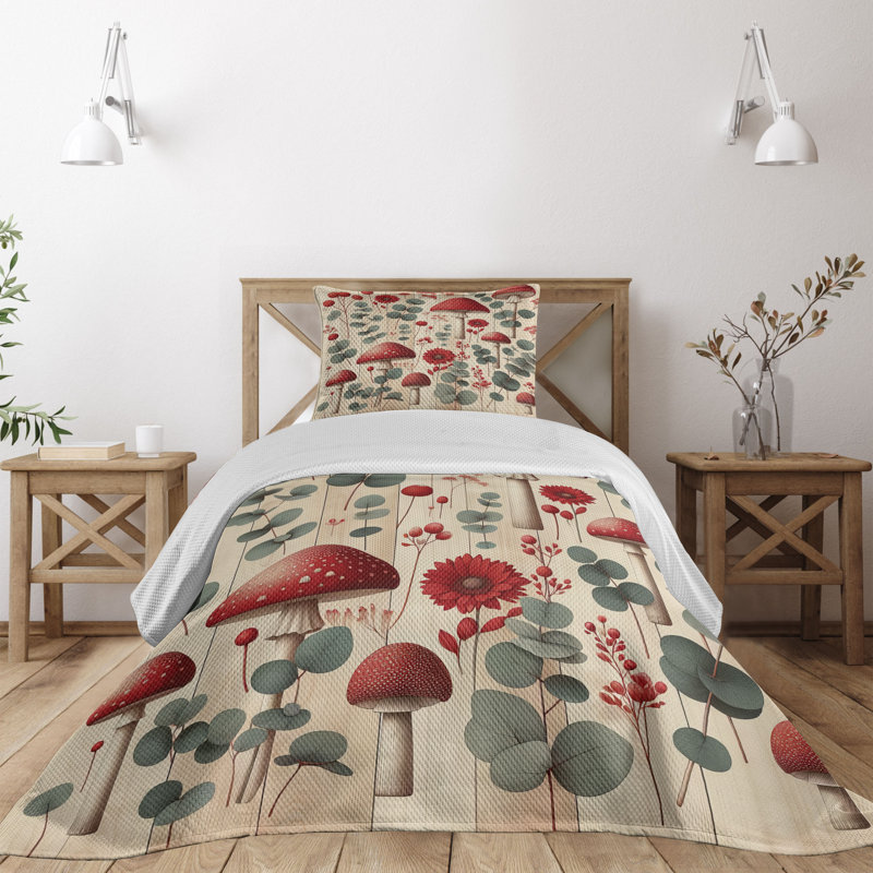 Polyester Coverlet, Twin Coverlet + 1 Standard Shams