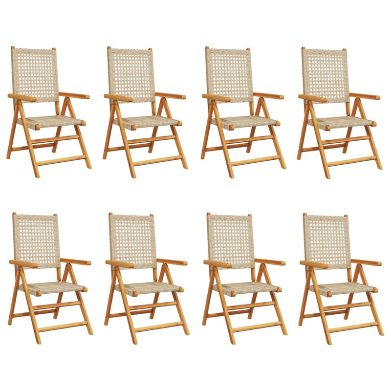 Indre Patio Dining Accent Chair, Beige