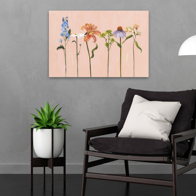 Plantes, fleurs, paysage, nature, rêves d'été, H 16 po x l 24 po