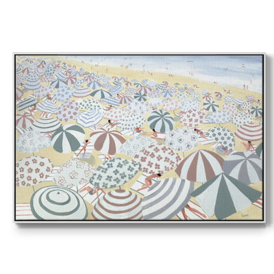 Plage subtile - imprimé