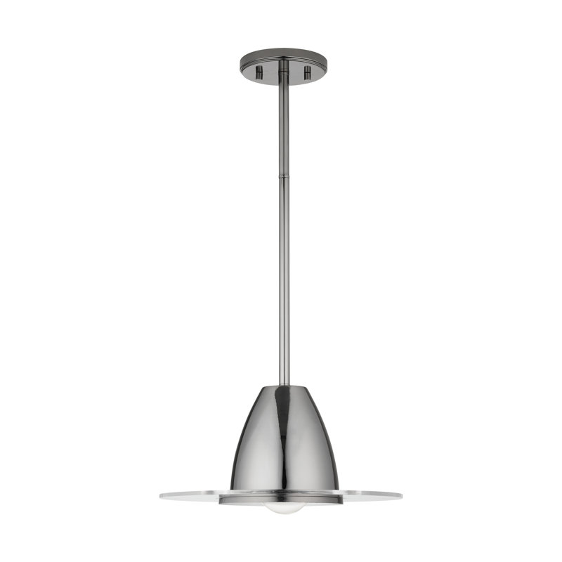 1 - Light Matte Black Single Pendant