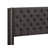 Elegant Transitional Full Upholstered Bed