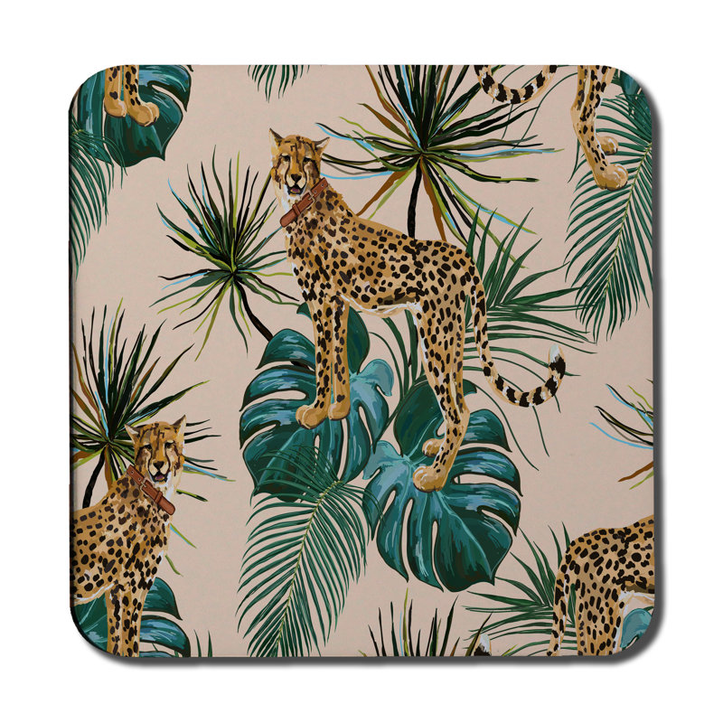 Square 6 Piece Coaster Set