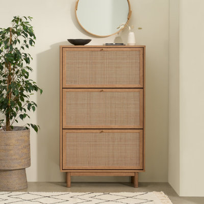 18 Pair Flip Down Shoe Storage