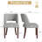 Upholstered Solid Wood Dining Side Chair-1023225745