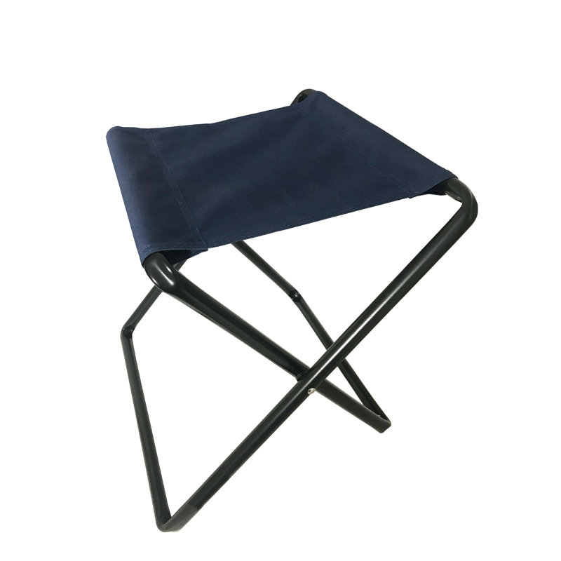 Cheyne Heavy Duty Steel No-Sink Folding Camp Stool, Blue