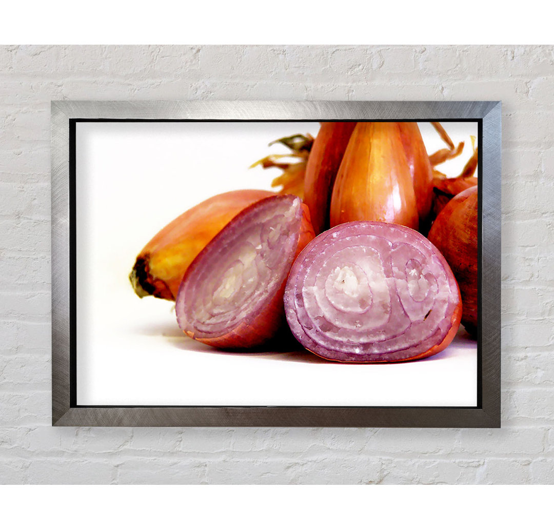 Gerahmtes Wandbild Onion Affair