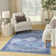 Bungalow Rose Bungalow Rose Washables Blue Vintage Indoor Rug