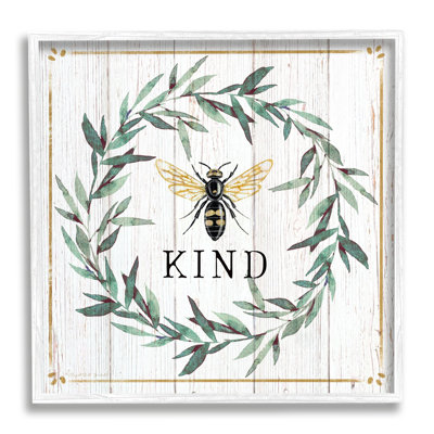 «Bee Kind Expression Country Farm Insect»