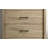 Celeste 32"W Light Oak Finish 4-Drawer Chest With Black Handles-1254391423