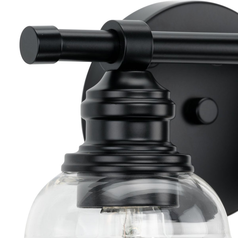 Gennia 2 - Light Dimmable Vanity Light, Matte Black