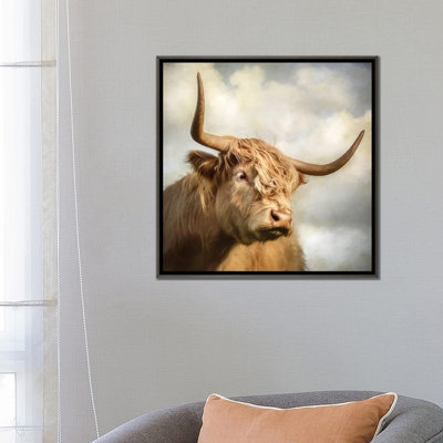 "Vache" par Mark Gemmell-impression d’art graphique