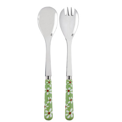 Sabre Paris - Salad Cutlery Set Daisy