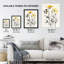 Wildflower Blooms Yellow Watercolour Wall Art Print