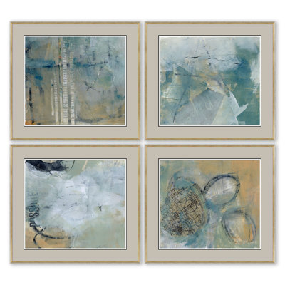 Exploration " Exploration I, II, III & IV " by Jill Krasner 4 - Pieces