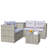 4 Piece Outdoor Sectional Sofa Set
