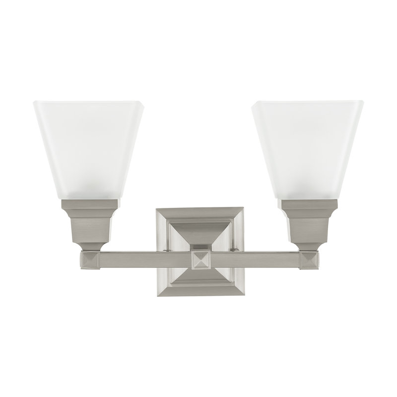 Mathias 2 - Light Dimmable Vanity Light, Brushed Nickel
