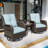 Tapan Wicker 2 - Person Patio Conversation Set with Cushions-1286908756
