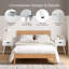 Table d'appoint Bohuslav en bois massif-229875444