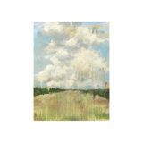 Fleecy Of Clouds Painting by Keegan Stewart