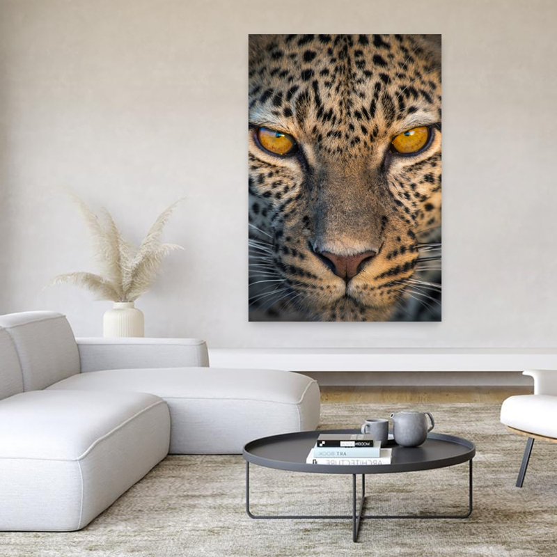 Léopard Panthera Pardus, H 60 po x l 40 po