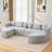 Boneless Couch Modular Sectional Sofa-118401881