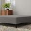 Base de lit pleine grandeur noire et grise, une base pour les matelas standard, offre un soutien solide, une installation pratique, une grande capacité en gris, une utilisation sans couture, une configuration sans tracas, jusqu'à-273957964-273957966