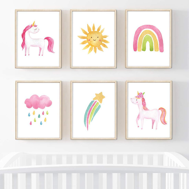 Darleene 6 - Piece Paper Print