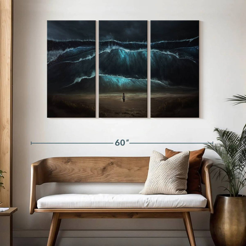 Gillard Tidal Wave, 32" H x 50" W