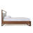 Cear Bed, Gray Tufted Panel Headboard With Cutout, Gray Brown-98890782