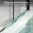 56" - 60" W x 60" H Double Sliding Tub Door Aluminum Frame with 1/4" Tempered Clear Glass, Matte Black-123214253