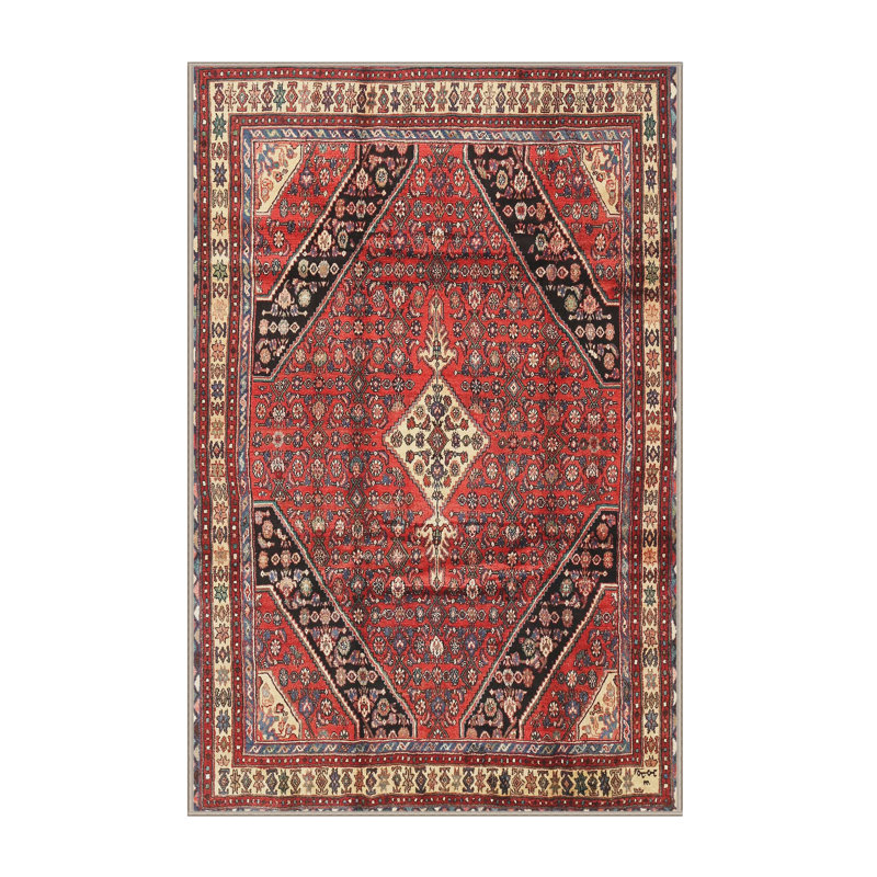 Oriental Indoor Rug, Rectangle 5' x 7'