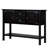 Solid Wood Console Table With Shelf, Multi-purpose - 48'' Side Table, Retro Look, For Kitchen