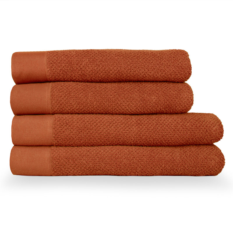 Bath Towels - Set of 4, Pecan