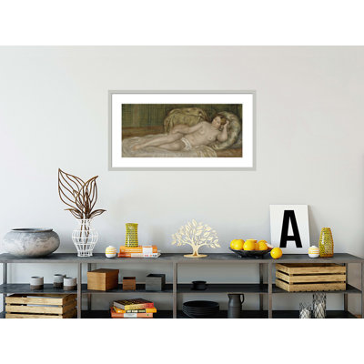 «Large Nude» par Pierre-Auguste Renoir, impression giclée sur cadre