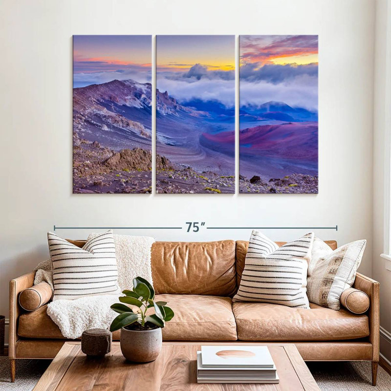 Maui Island Landscape, H 42 po x l 65 po