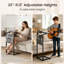 Adjustable Swivel C-side Table with Height Control-2013632139