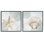 Scallop Starfish Sealife, ensemble de 2 giclées par Patricia Pinto