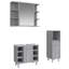 Ferranti Freestanding and Wall Bathroom Storage Furniture Set-267475556