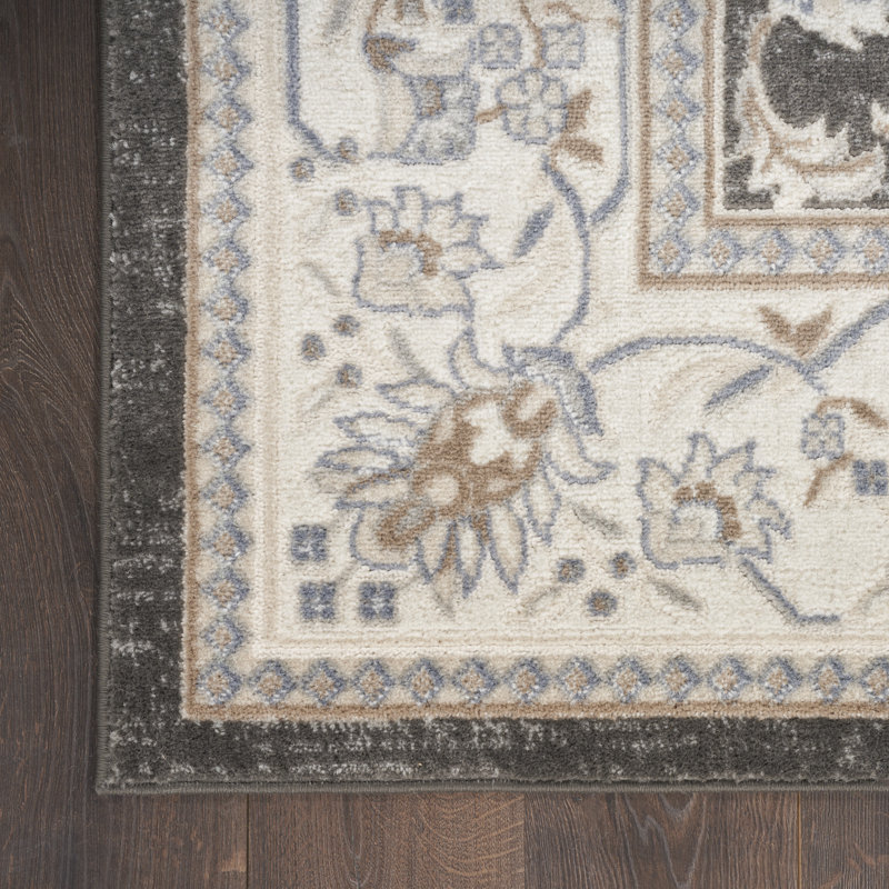 Oriental Indoor Rug, Rectangle 3'11" x 5'11"