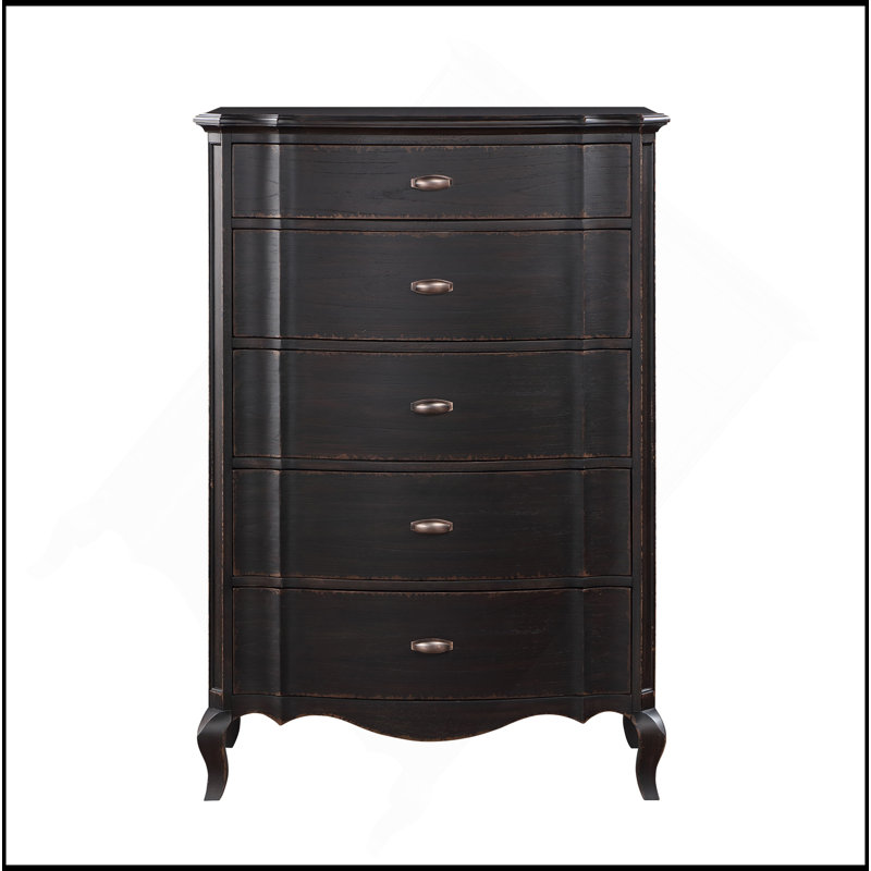Commode Chelmsford, Noir antique