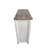 Haubrich 31 " W Kitchen Cart with Marble Top