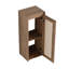 Armoire murale de salle de bain 12 "avec porte à fermeture douce et poignée cachée 12"