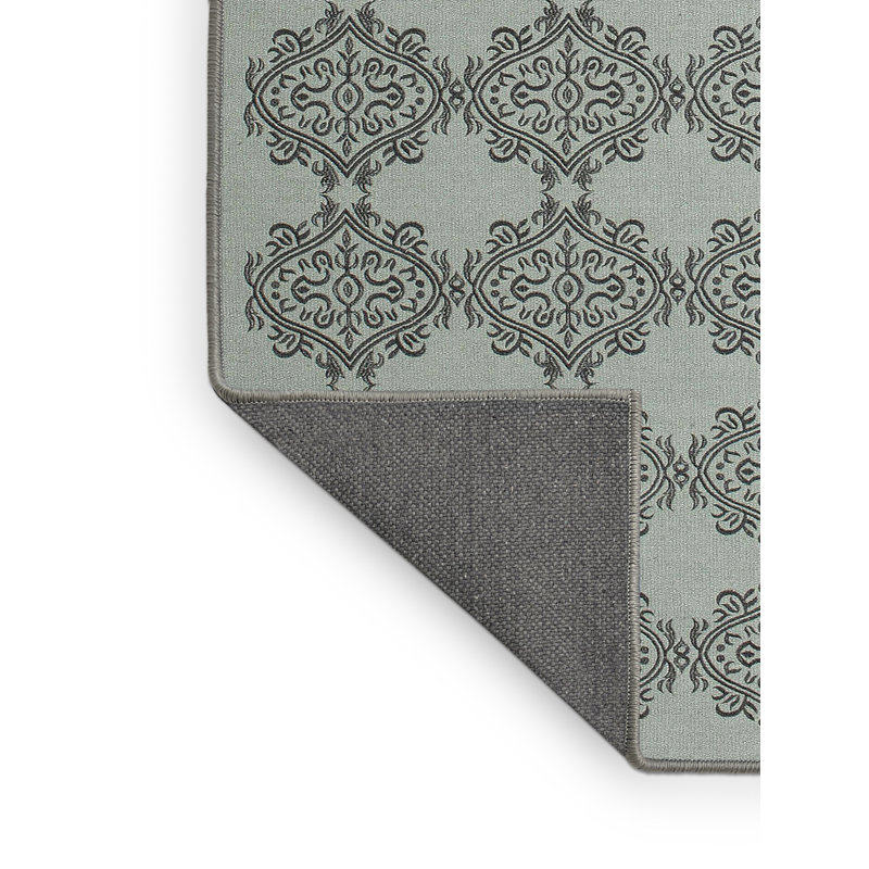 Tapis gris zone contemporaine, Rectangle 5 pi x 7 pi