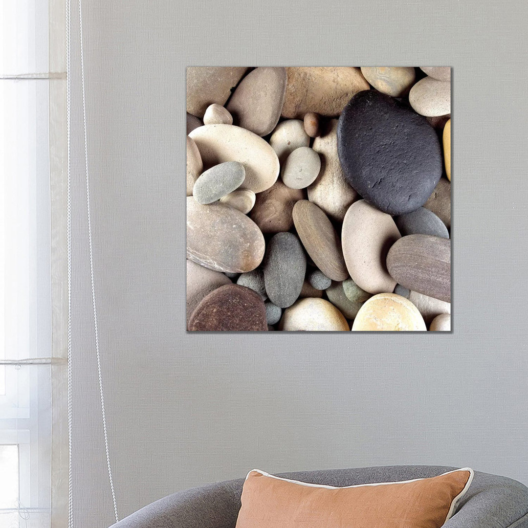 Leinwandbild Brown Pebbles von PhotoINC Studio