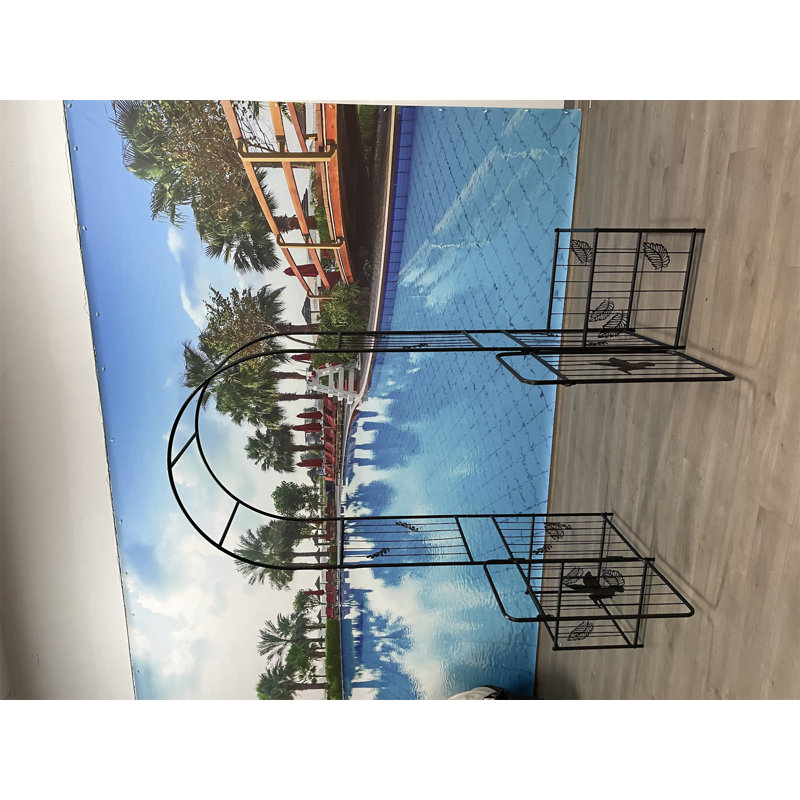 Arche de jardin en métal avec portes Arbor Trellis