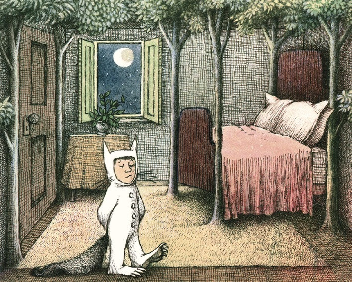 Maurice Sendak - Painting, Canvas